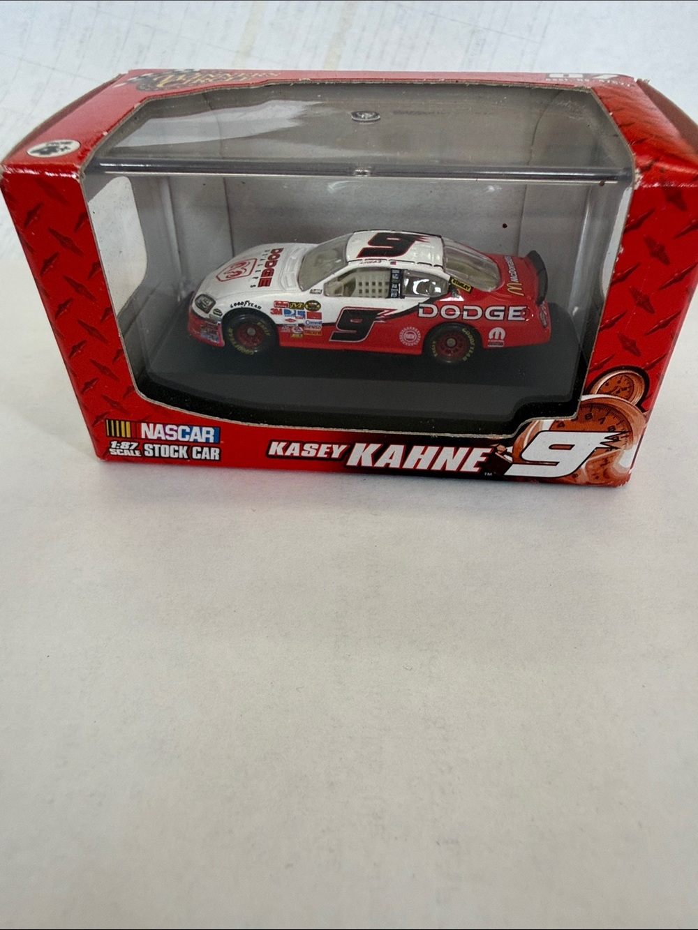 2007 Kasey Kahne #9 Dodge NASCAR Die-Cast Stock Car (Red & White)